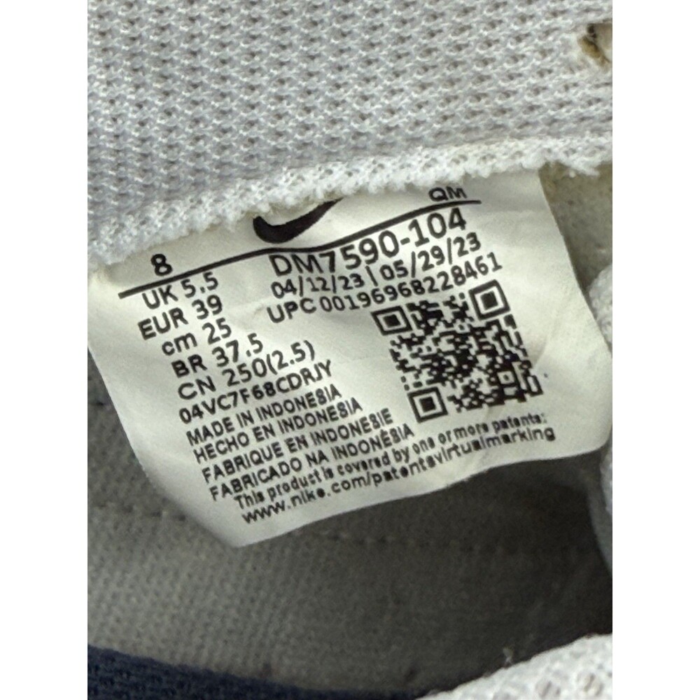 Nike Court Legacy Lift White Blue DM7590-104 Women's Size 8 Platform Clean - Picture 10 of 10